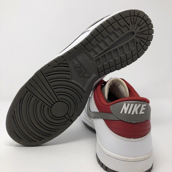 Sz12 Nike Dunk Low 6.0 White/Red/Soft Grey (2006) 314142-101 main image 11
